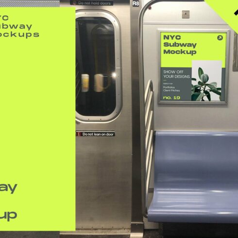 NYC Subway Ad Mockup cover image.