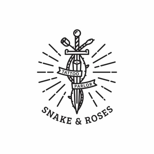 Snake & Roses Logo cover image.