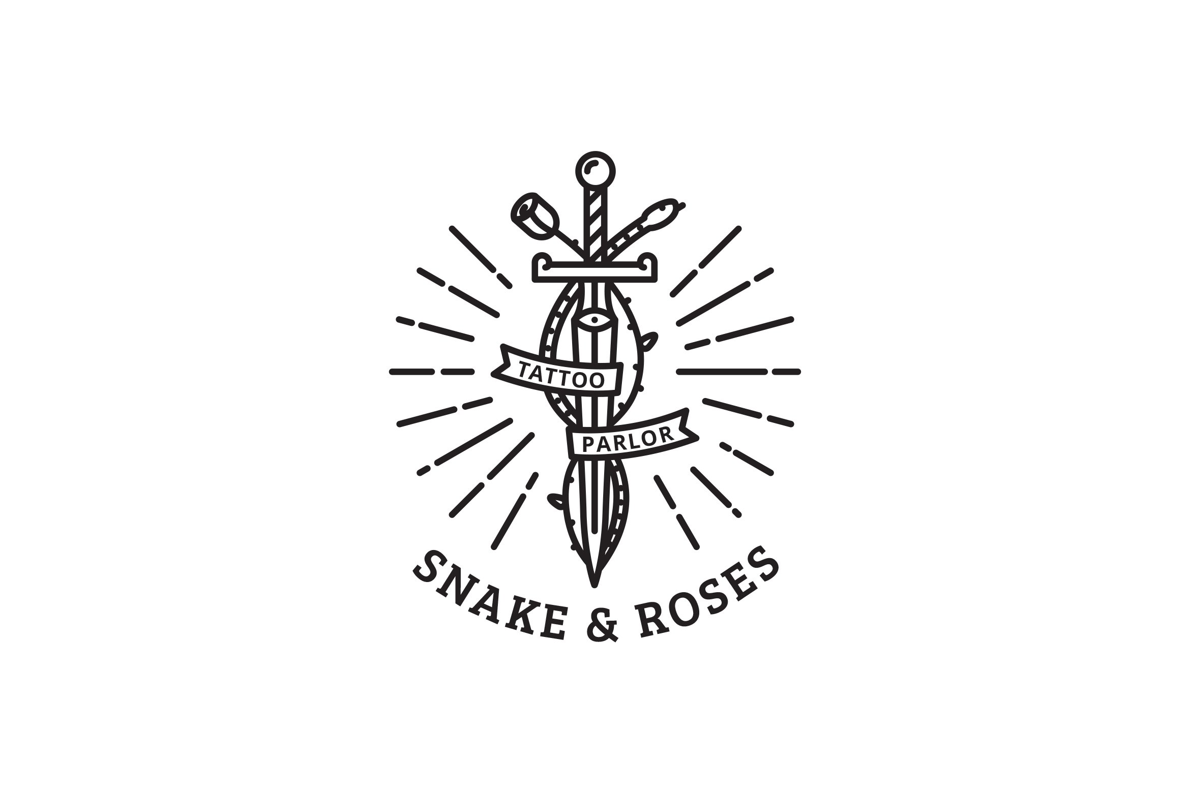 Snake & Roses Logo cover image.