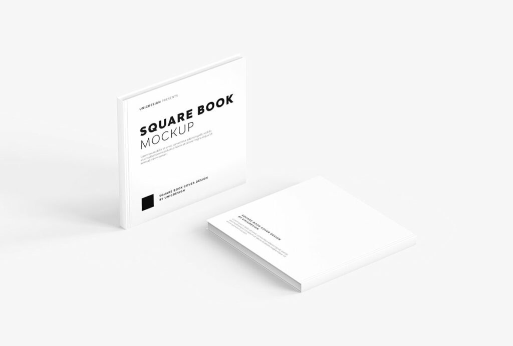Square Sample Book Square Book Mockup – MasterBundles