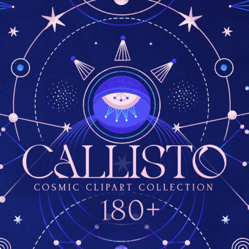 Callisto - Cosmic Clipart Collection cover image.
