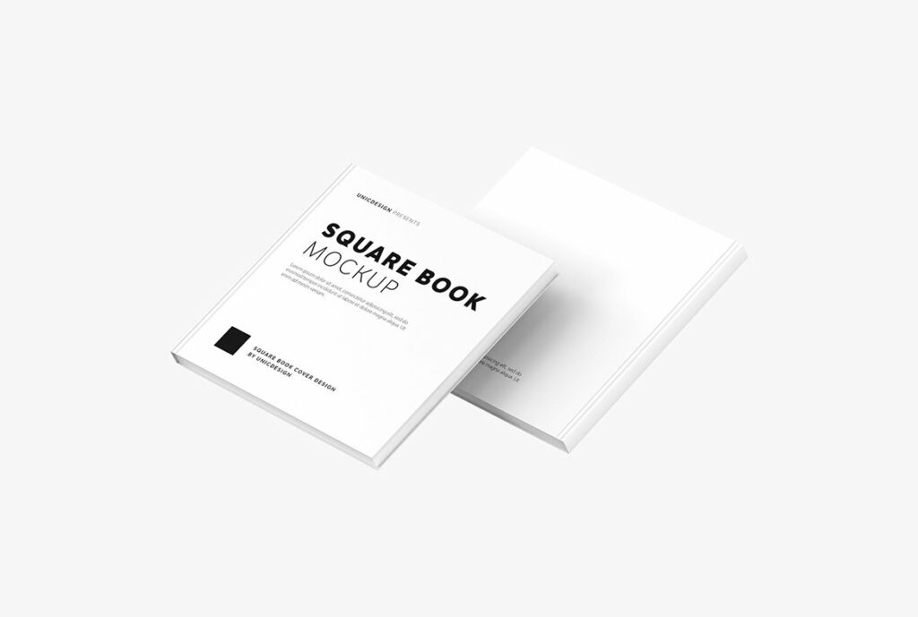 Square Sample Book Square Book Mockup – MasterBundles