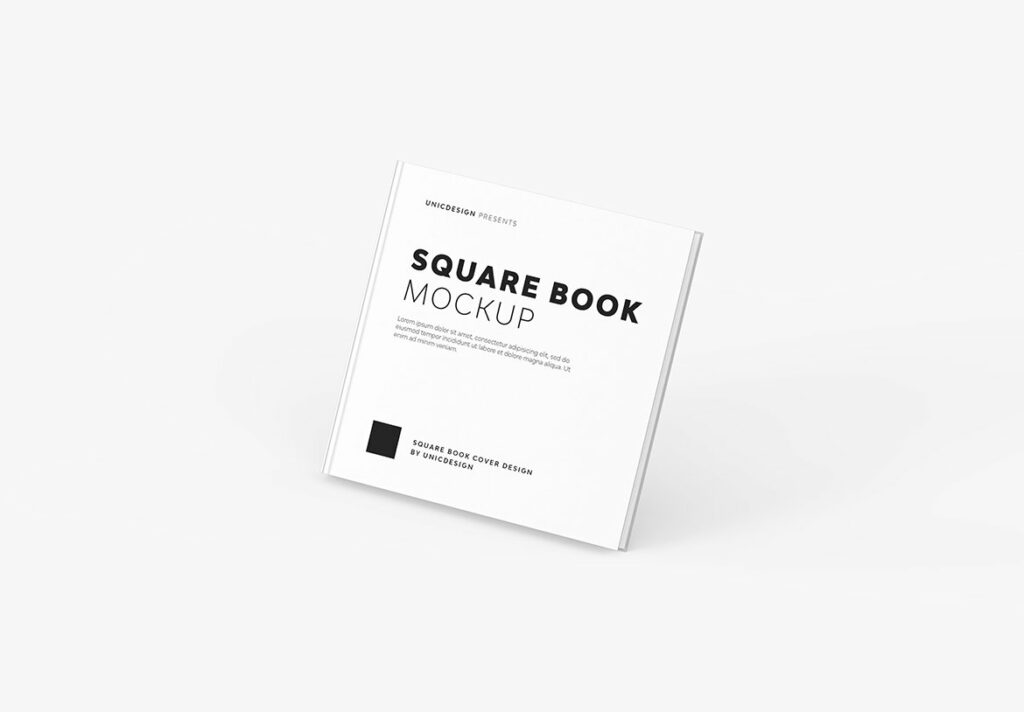 Square Sample Book Square Book Mockup – MasterBundles