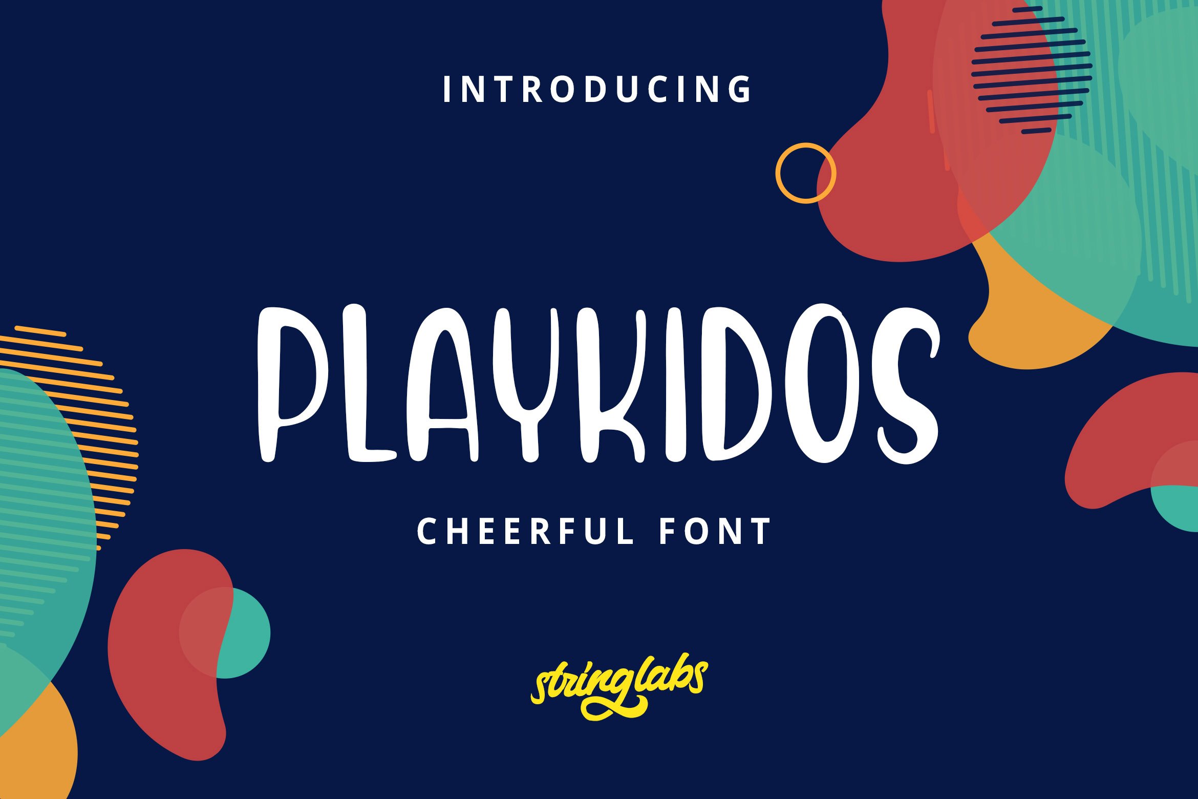 Playkidos - Playful Font cover image.