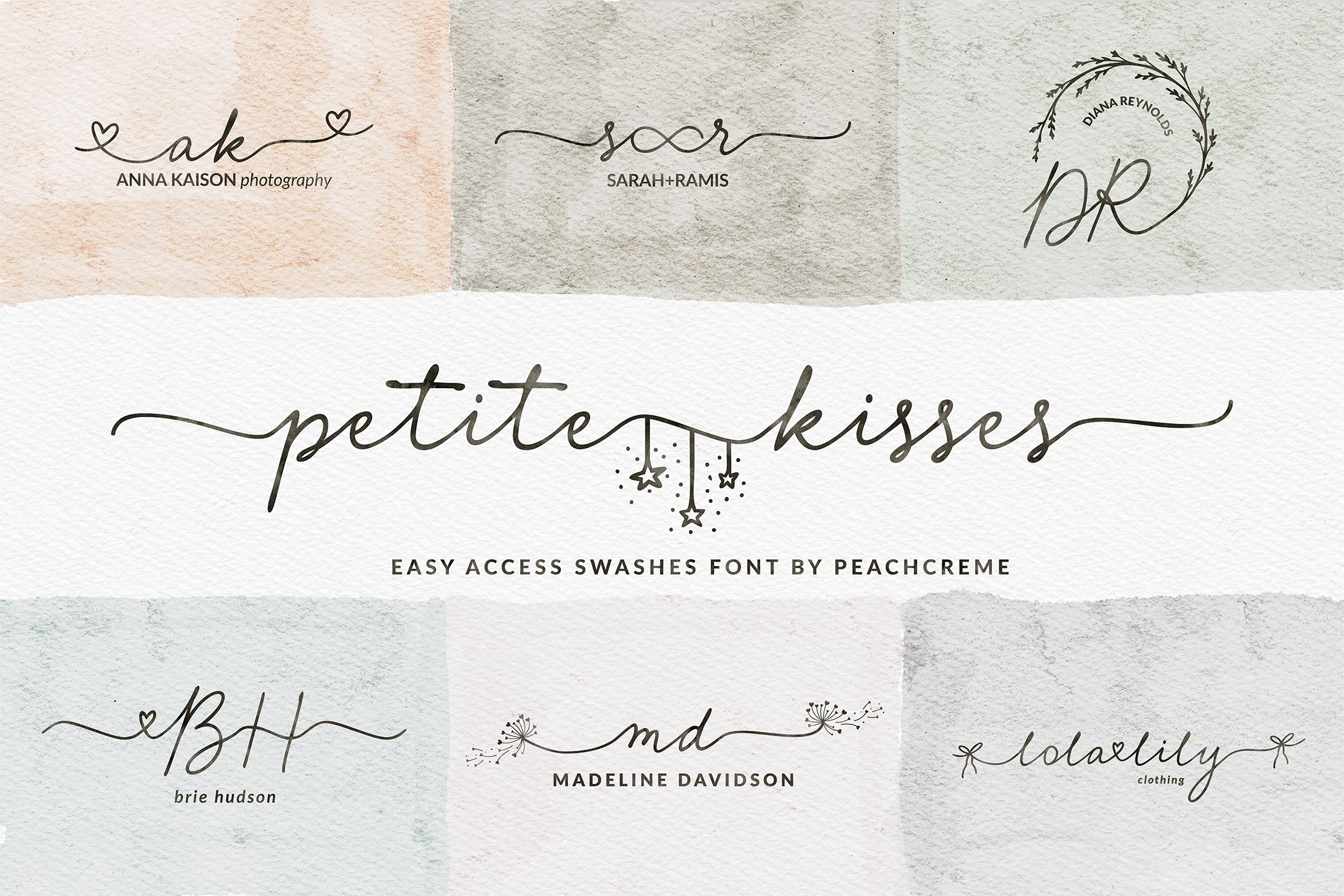 Petite Kisses//super easy swashes! cover image.