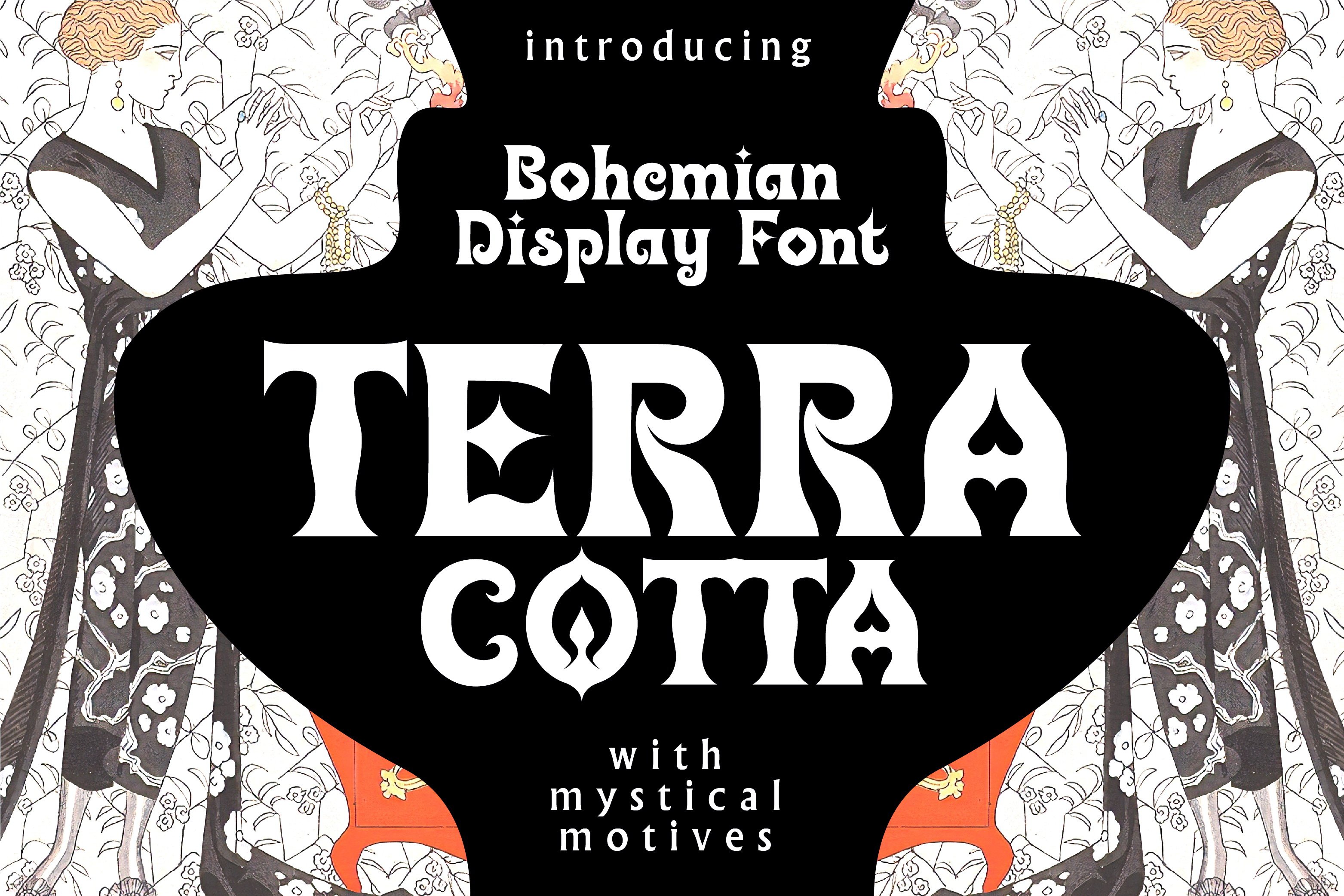Terra Cotta - Bohemian Display Font cover image.