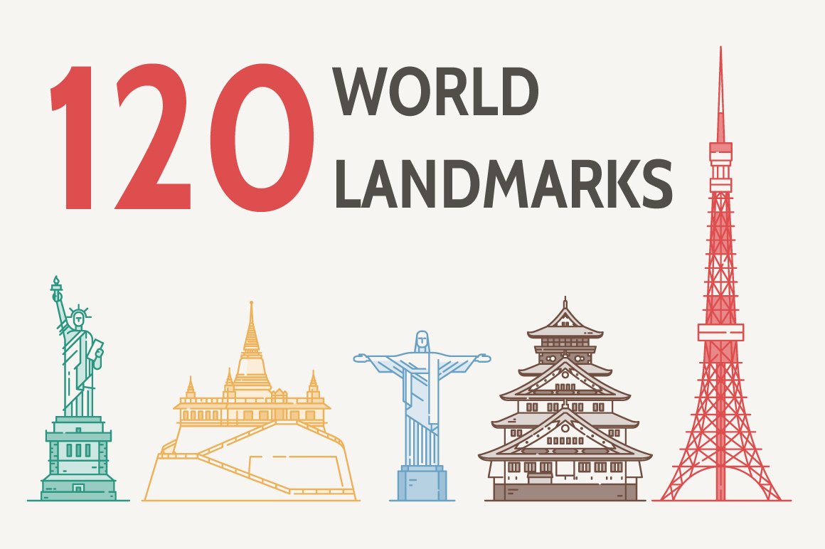 World's Famous Landmarks cover image.