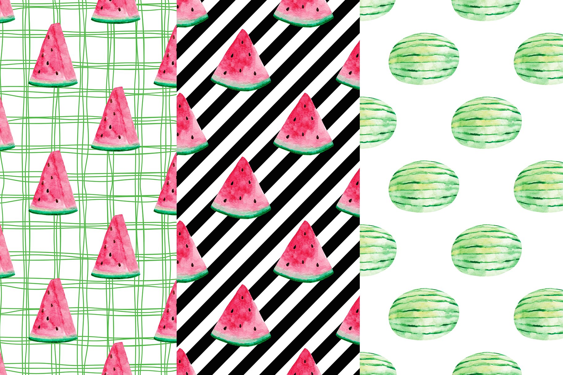 Watermelon Digital Papers preview image.