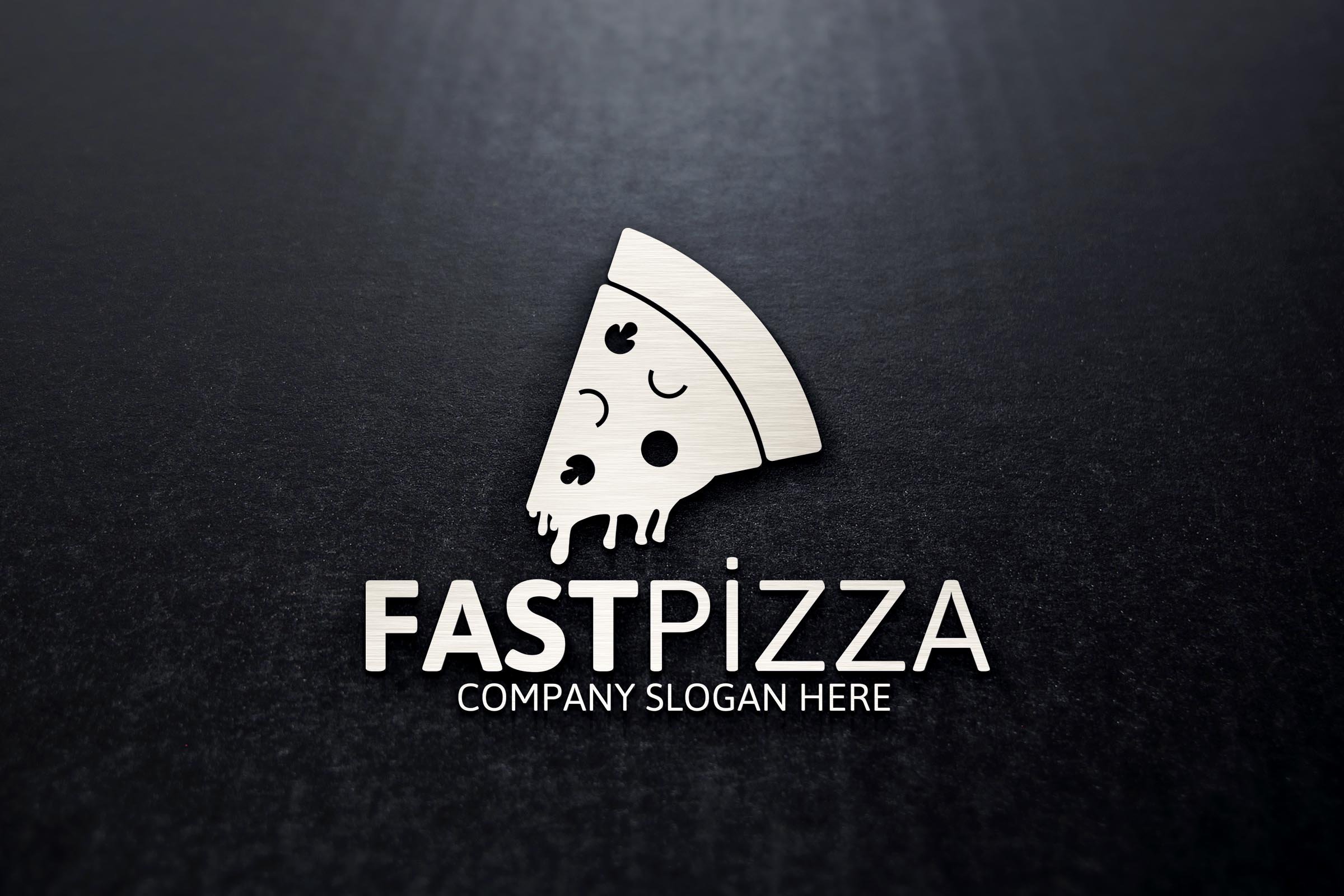 Fast Pizza Logo preview image.