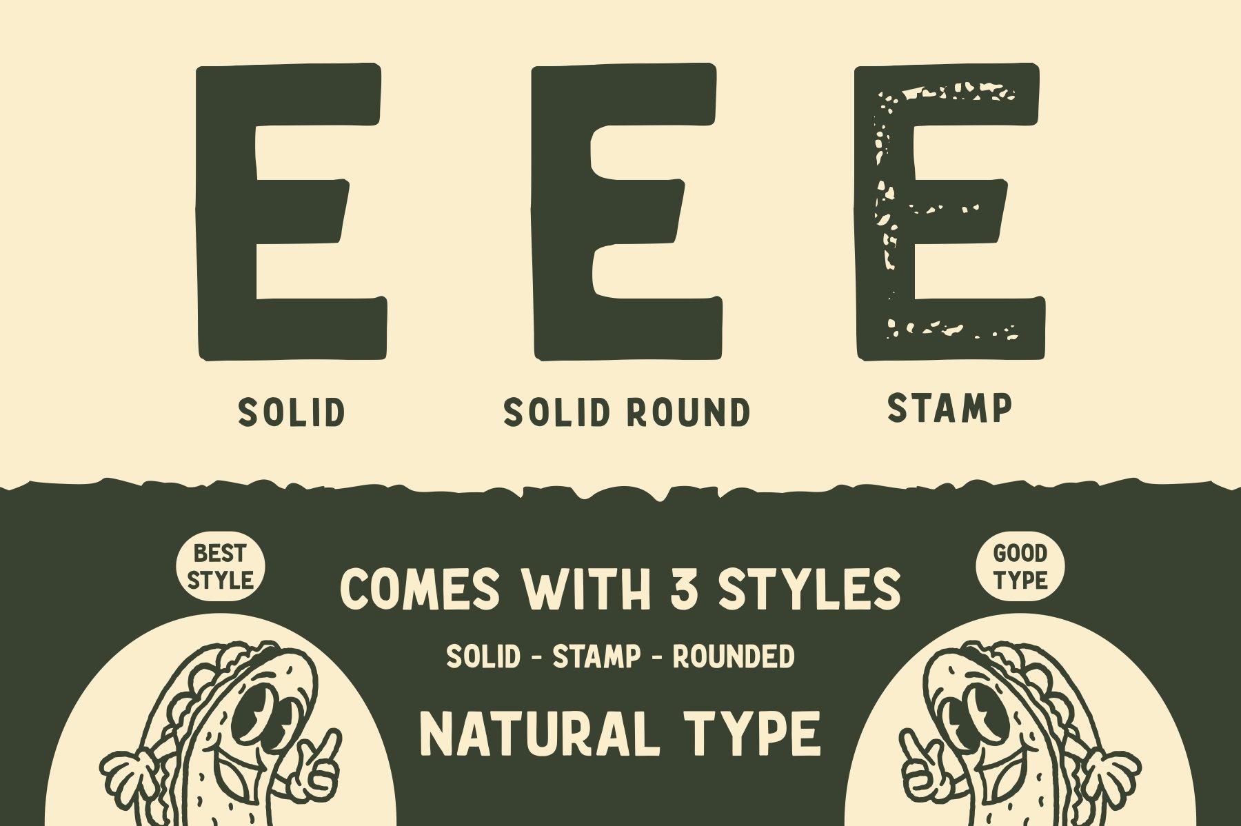 Farson - Vintage Typeface preview image.