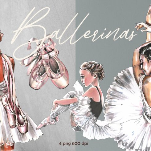 Ballerinas, ballet, ballerina cover image.