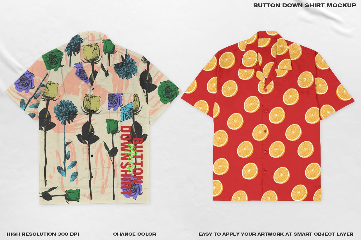 Button Down Shirt - Mockup preview image.