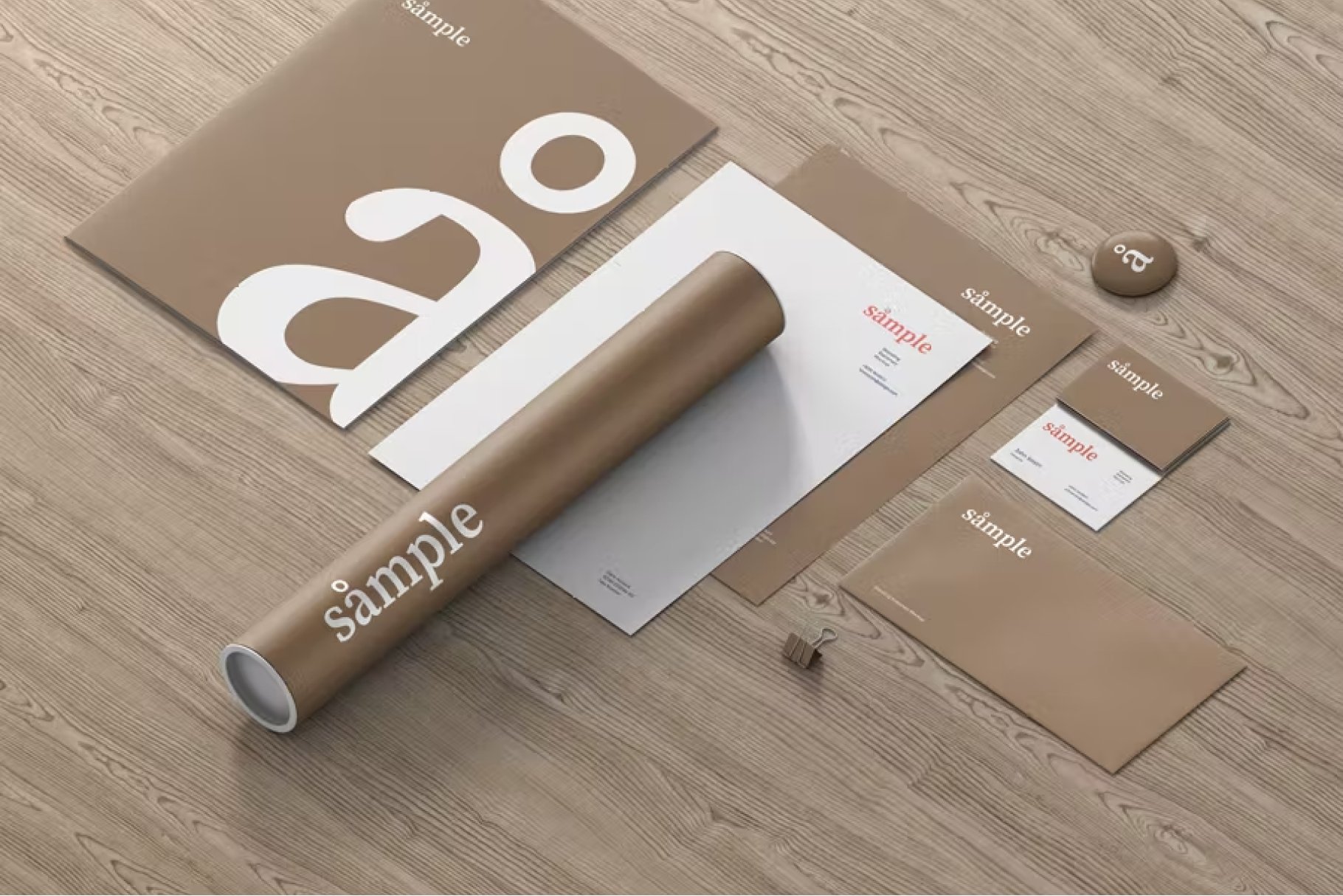 STATIONERY BRANDING MOCKUP CREATOR preview image.