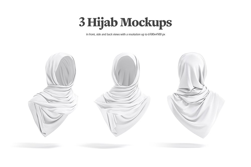 Hijab Mockup preview image.