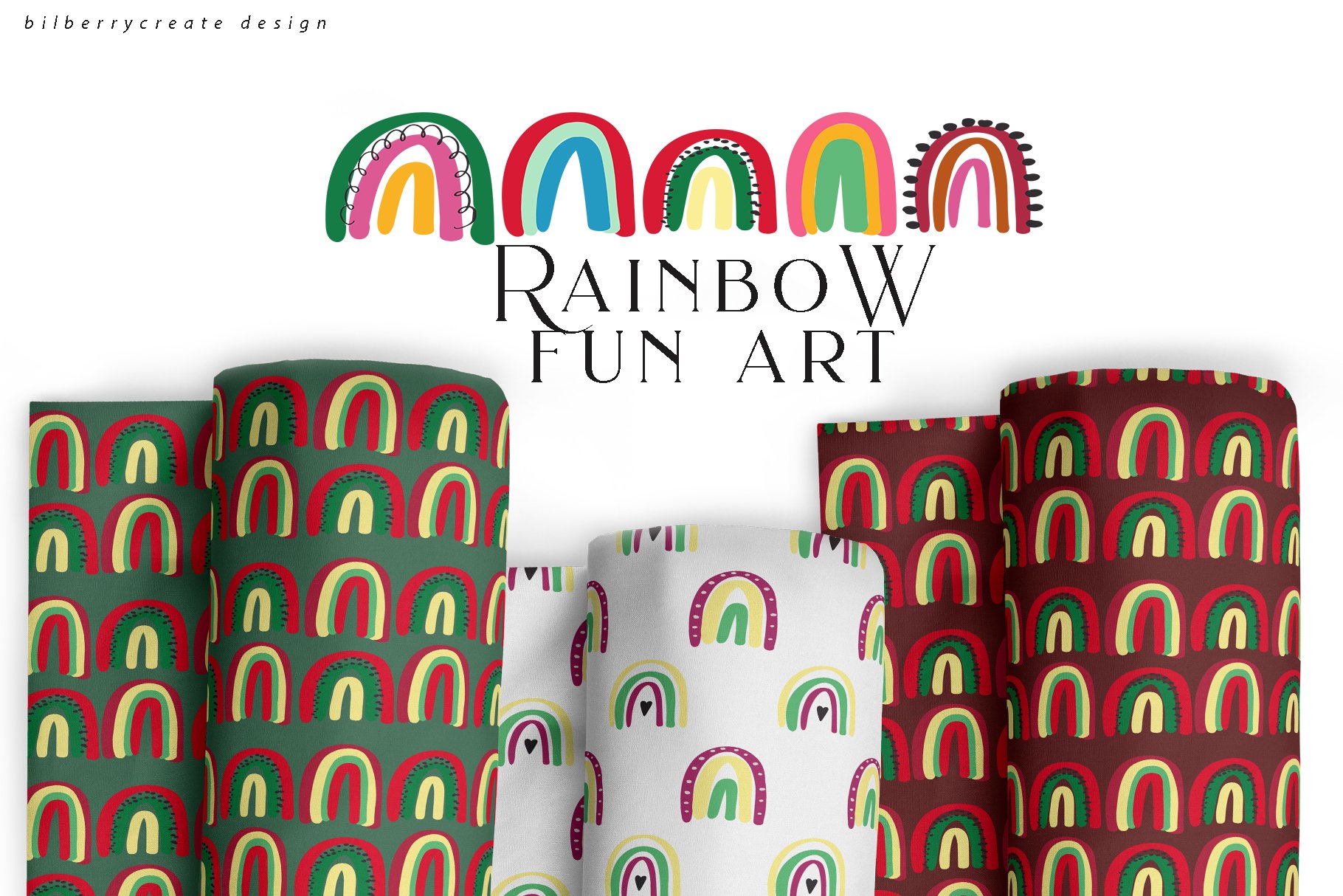 Rainbow Fun Art preview image.