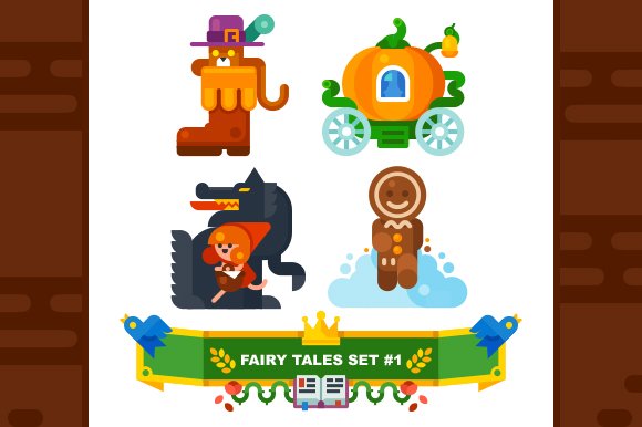 Fairy Tales Set preview image.