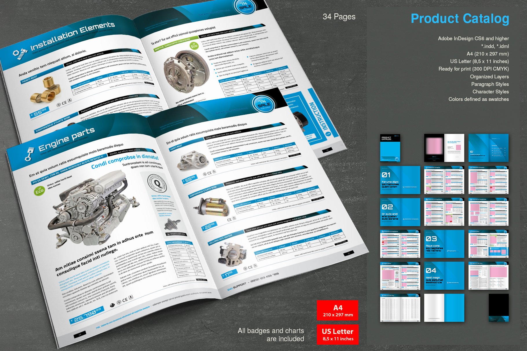 Product Catalog preview image.