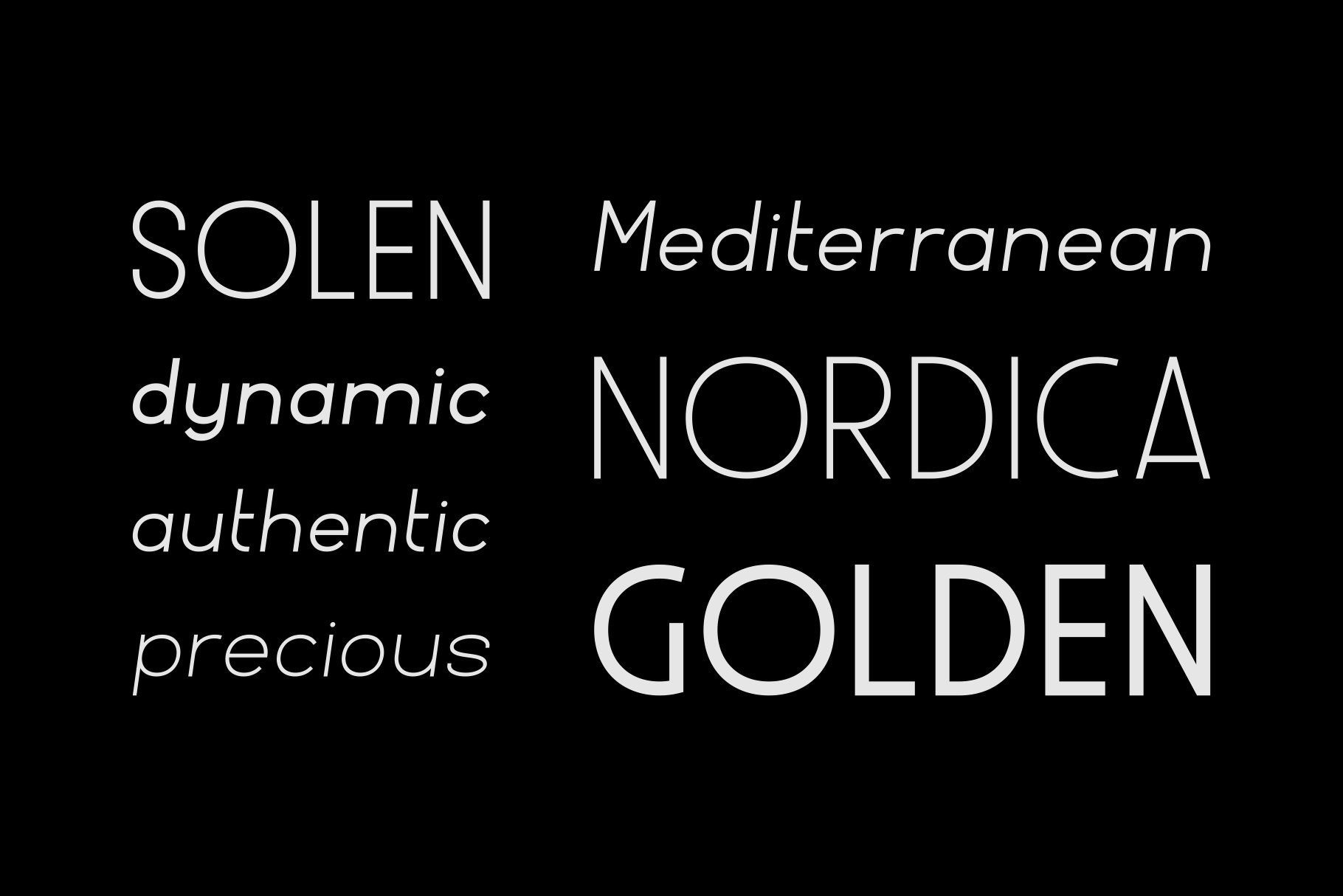 Giordano – Font Family preview image.