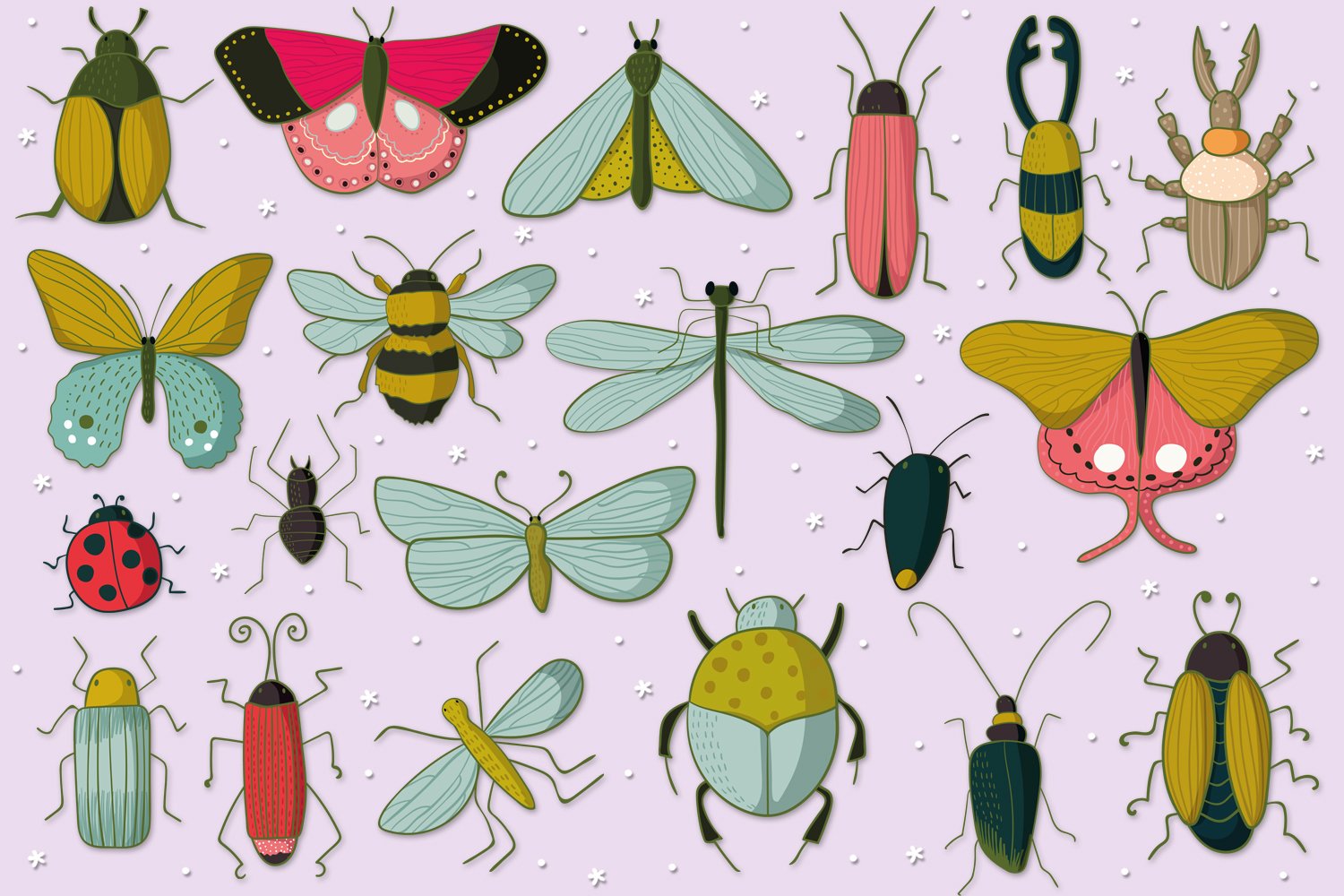 Insects and Bugs preview image.