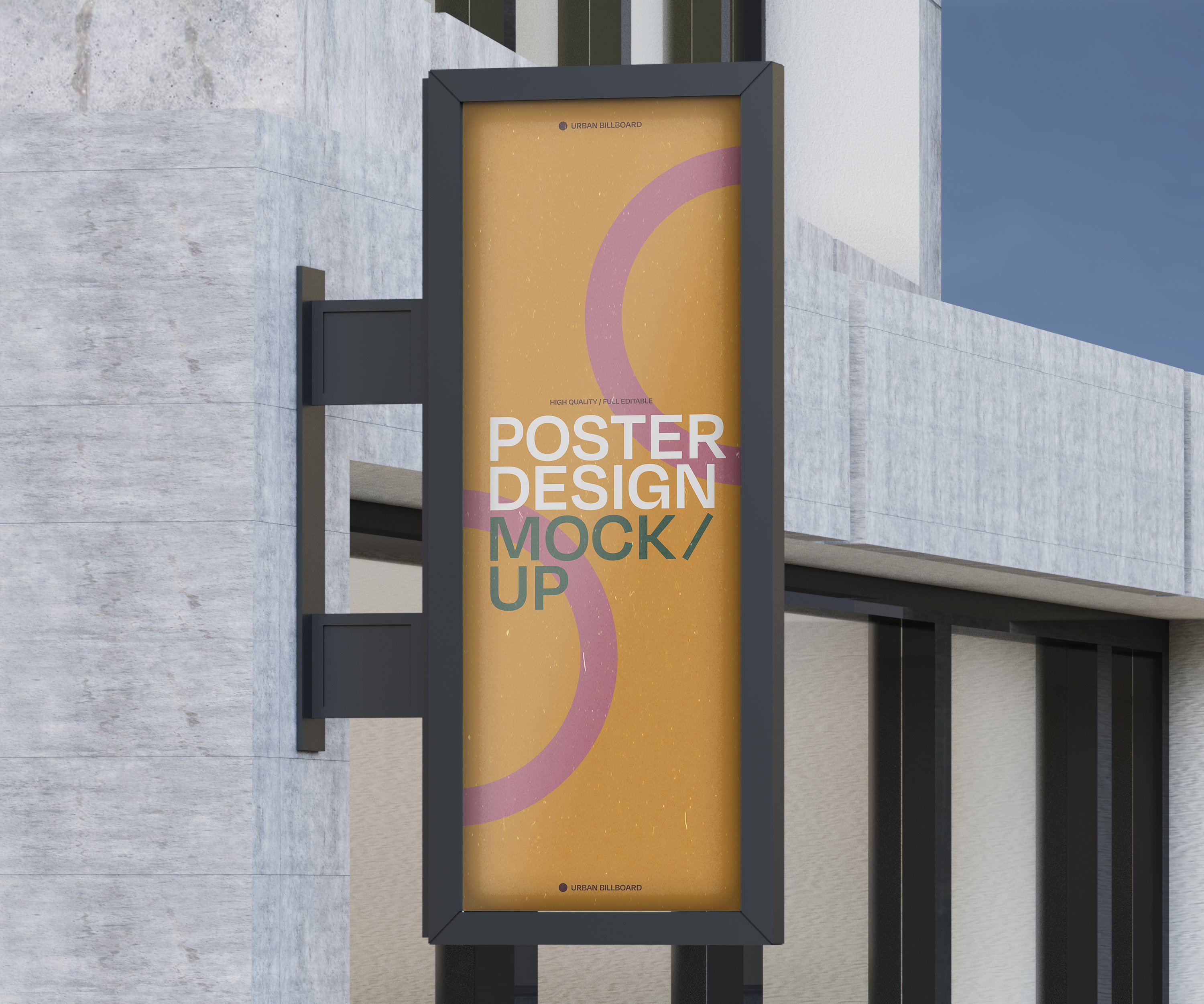 Outdoor Advertising Mockup cover image.