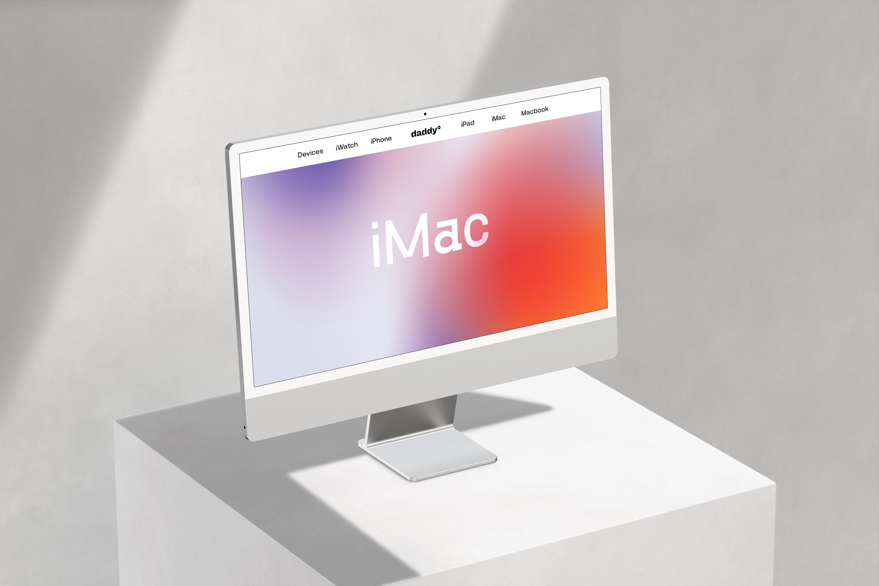 iMac Mockup Scene - 2 cover image.