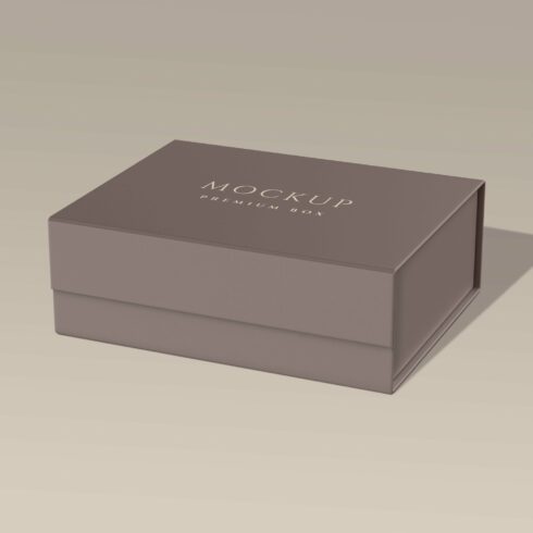 Premium Packaging Box Mockup cover image.