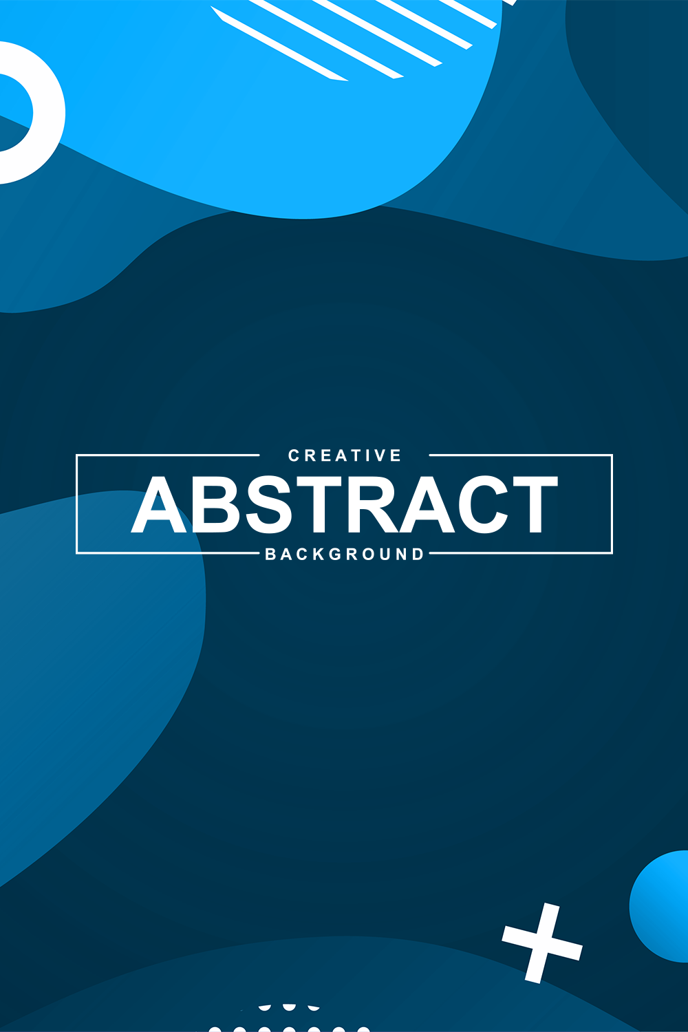 Creative Abstract Background pinterest preview image.