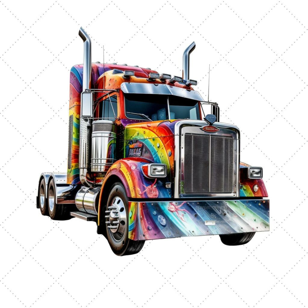 Beastly Truck Sublimation Clipart Bundle - MasterBundles