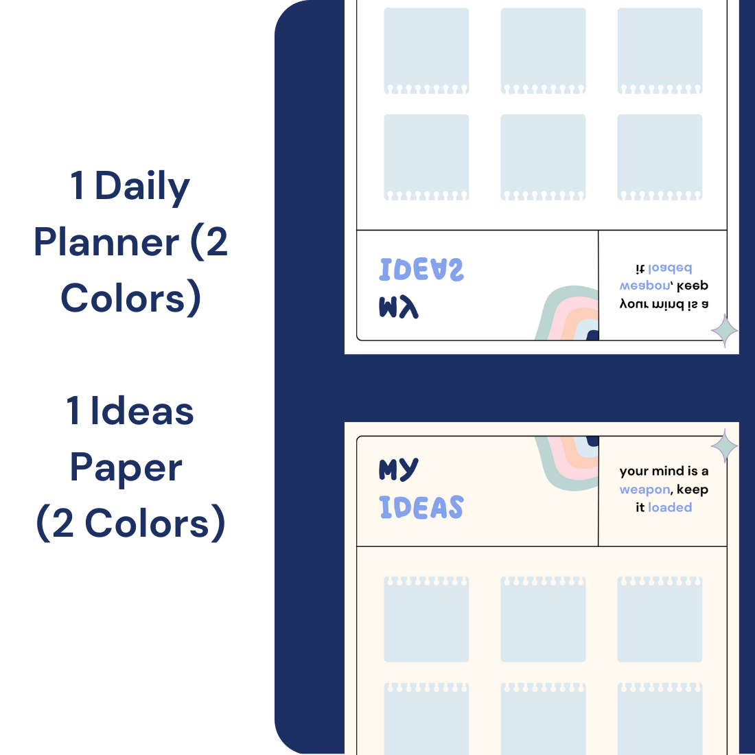 Daily Planner and My Ideas for daily use! preview image.