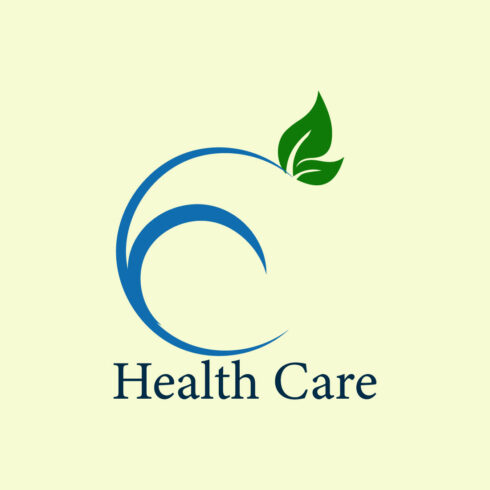 Free Flat Health Care Logo cover image.