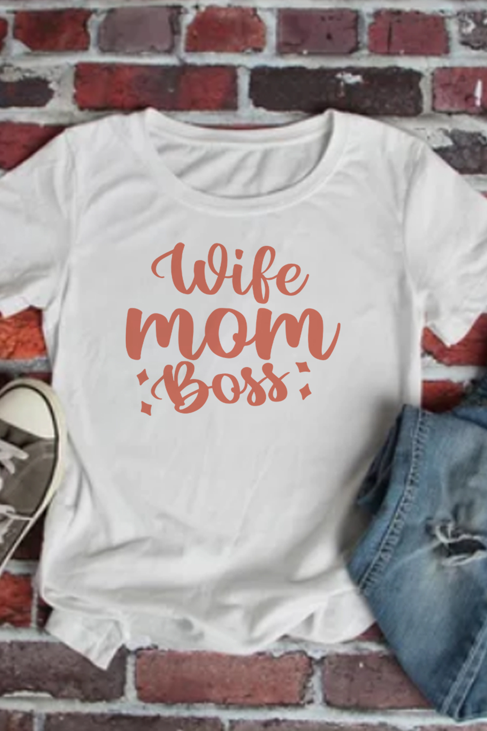 Mama PNG Design, mom mama t-shirt pinterest preview image.