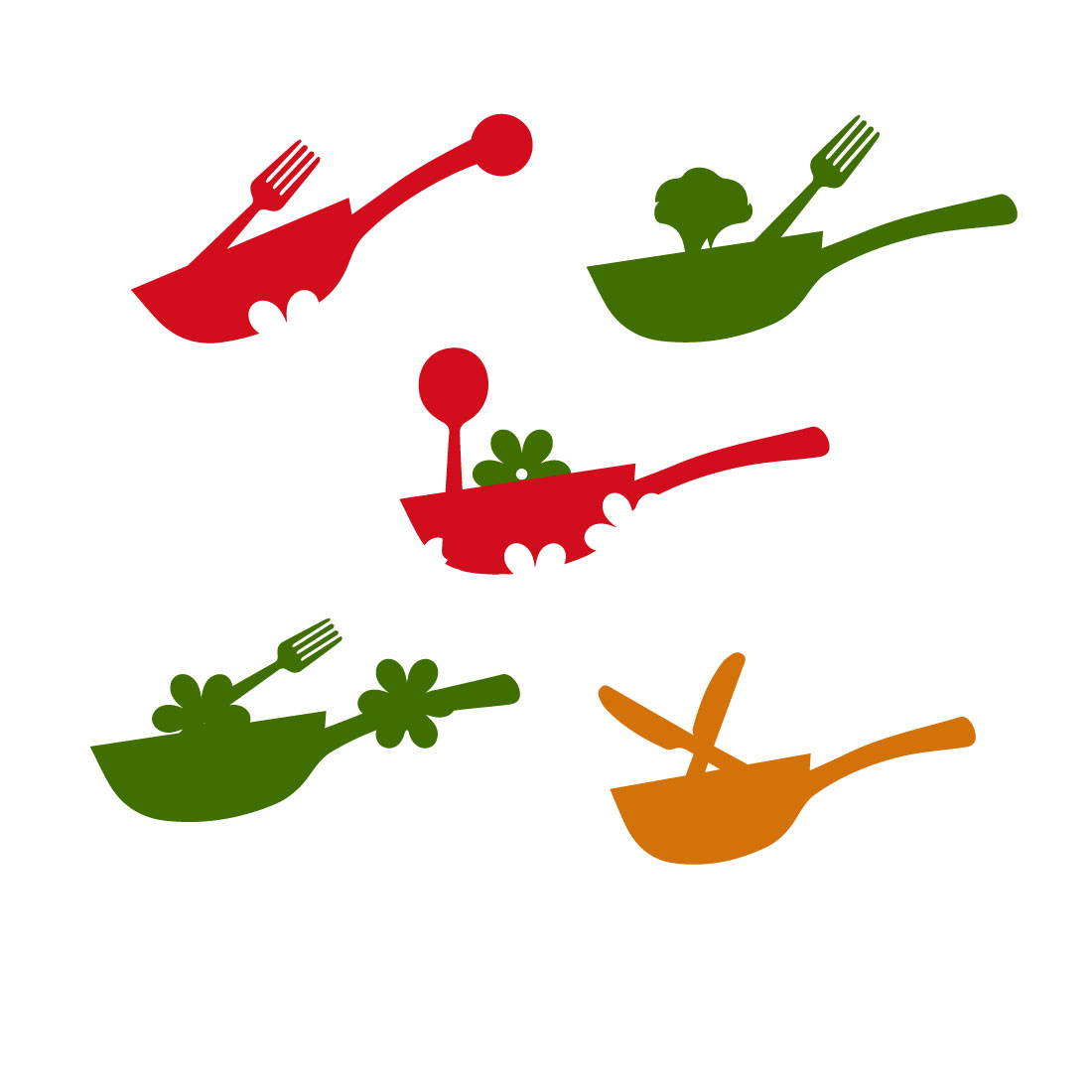 wok cooking logo preview image.