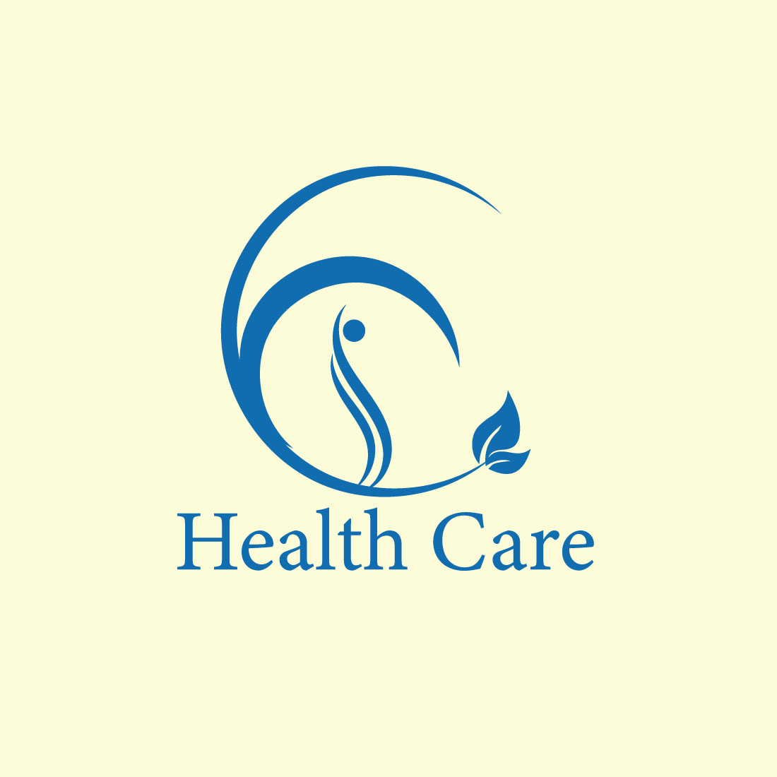 Free Wellness Logo preview image.