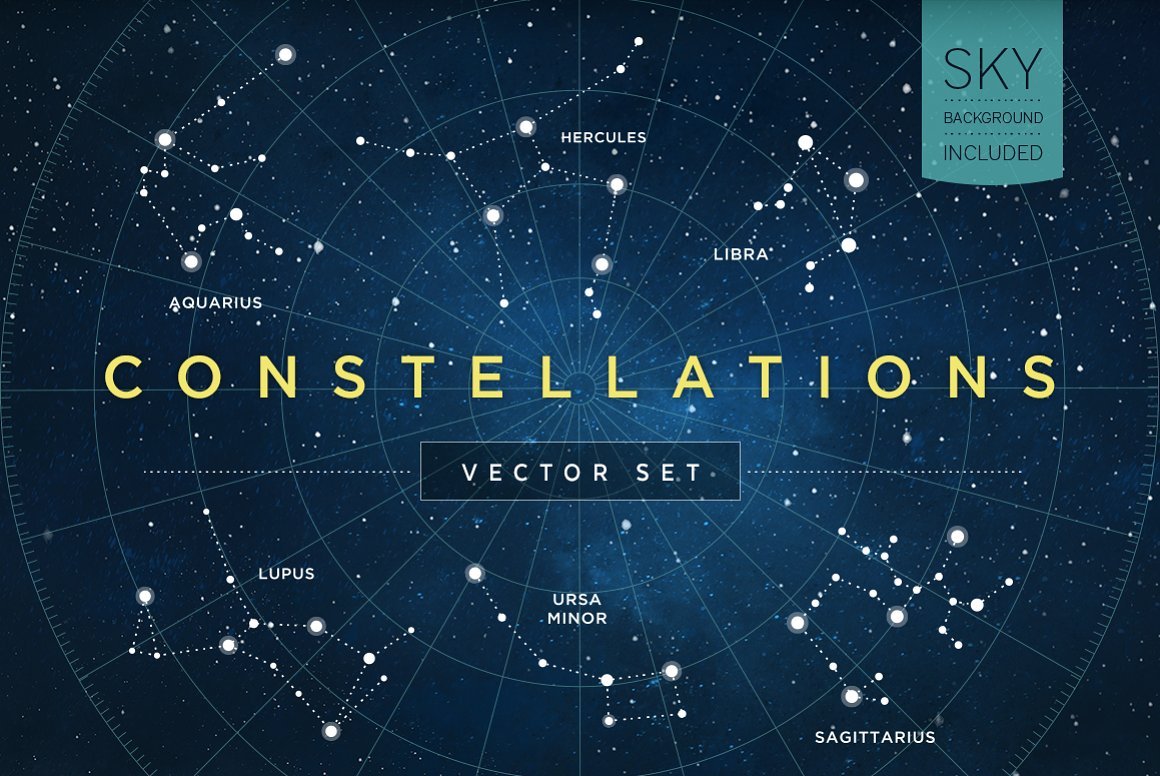 Constellations Vector Bundle preview image.