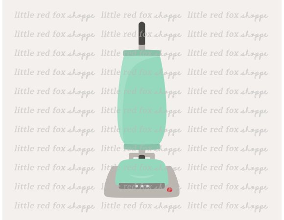 Vacuum Cleaner Clipart preview image.
