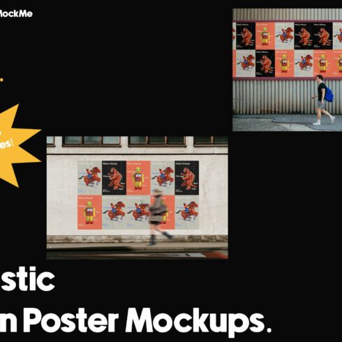 Urban Outdoor Poster Mockup Bundle 2 cover image.