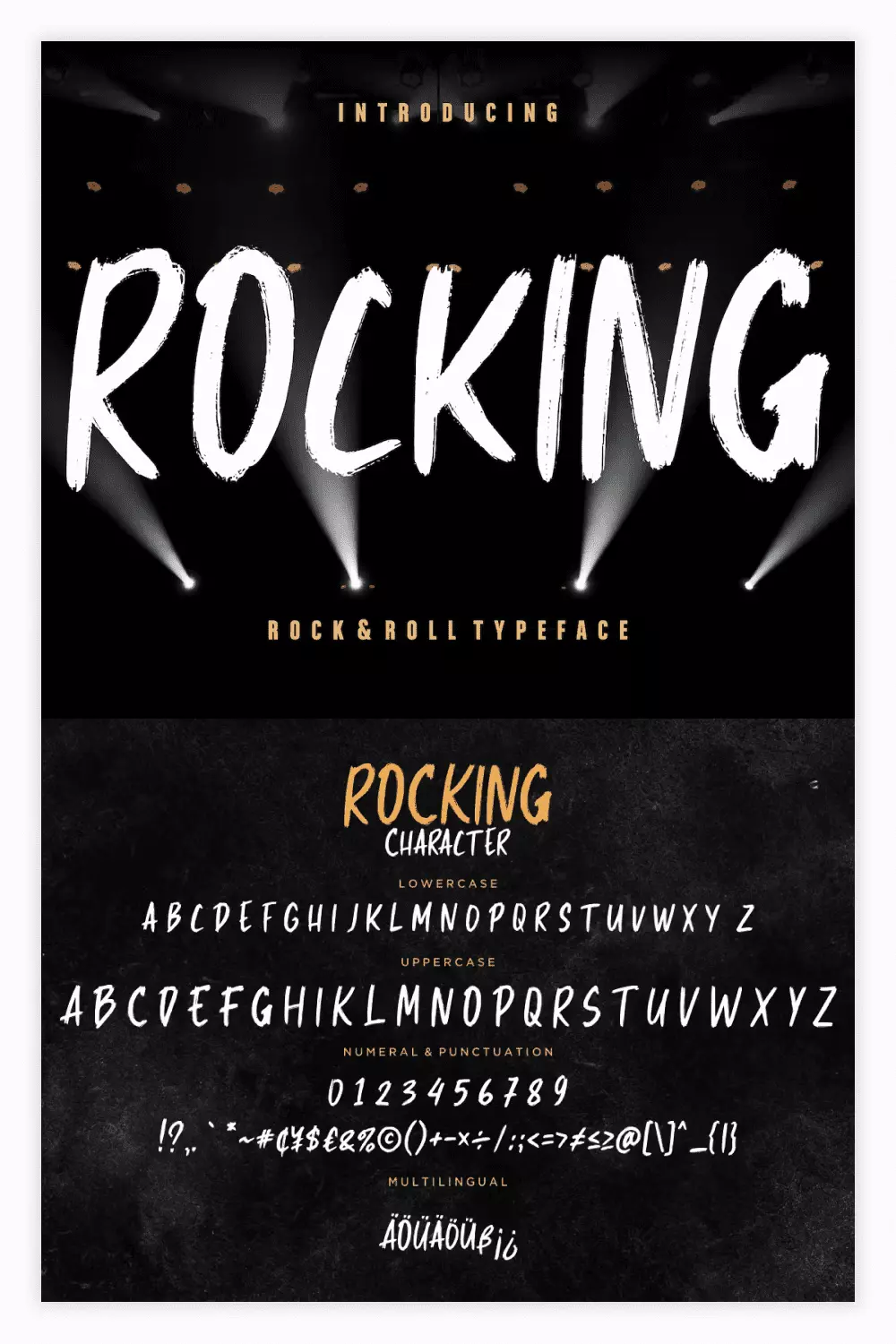 Rock And Roll Font