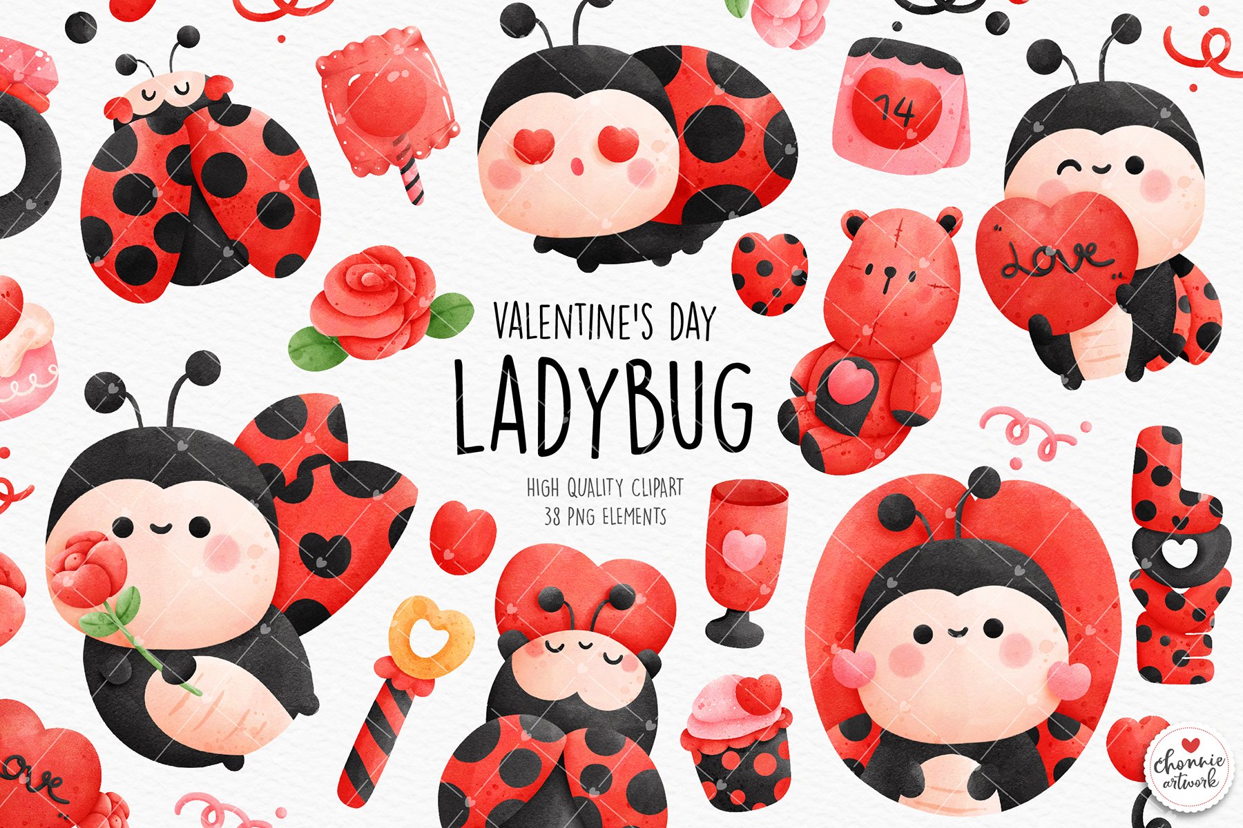 Cute Ladybug Outline PNG & SVG Design For T-Shirts