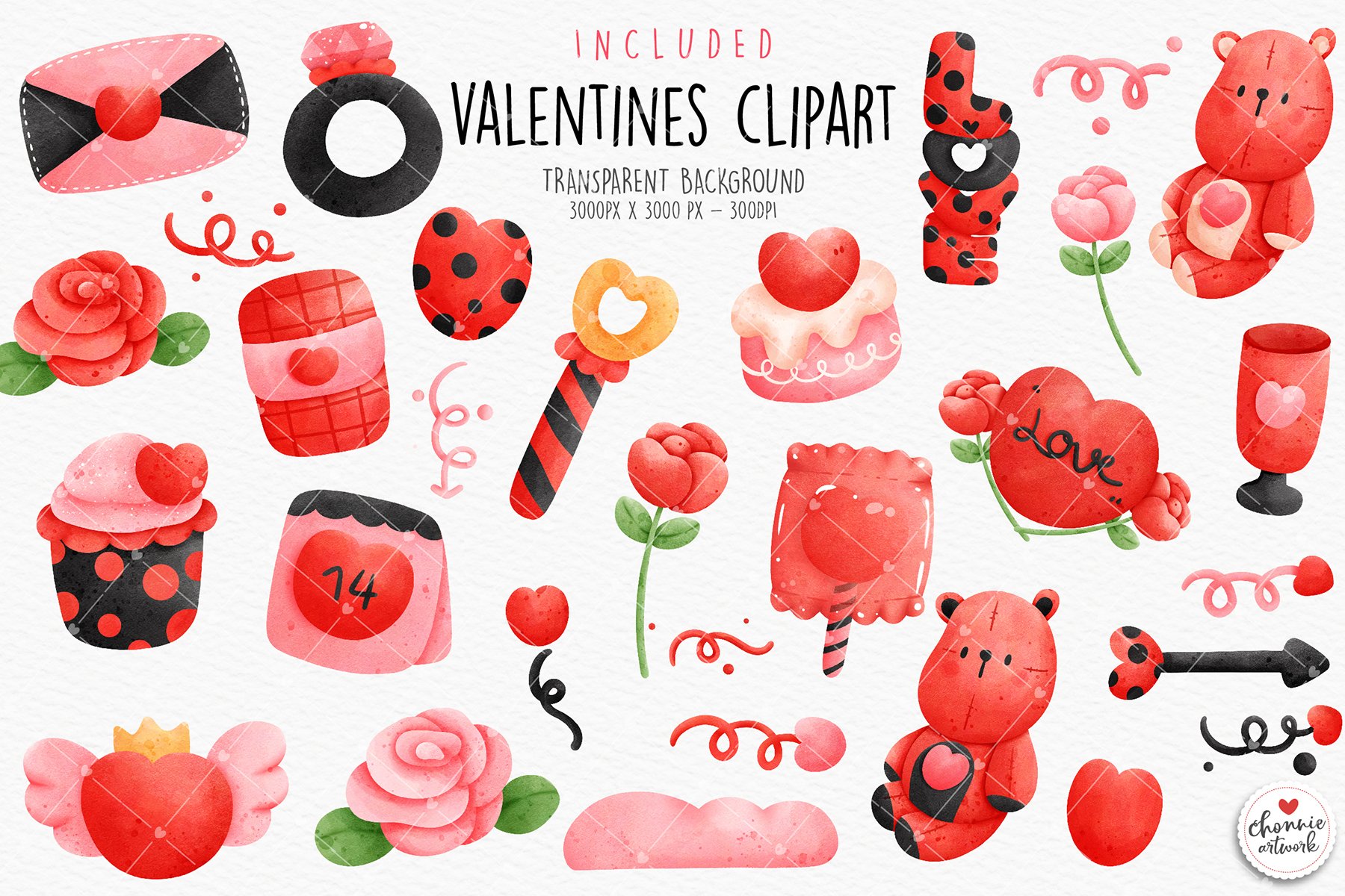 Ladybug clipart, cute ladybug png, bug clipart, love bug clipart By  Chonnieartwork