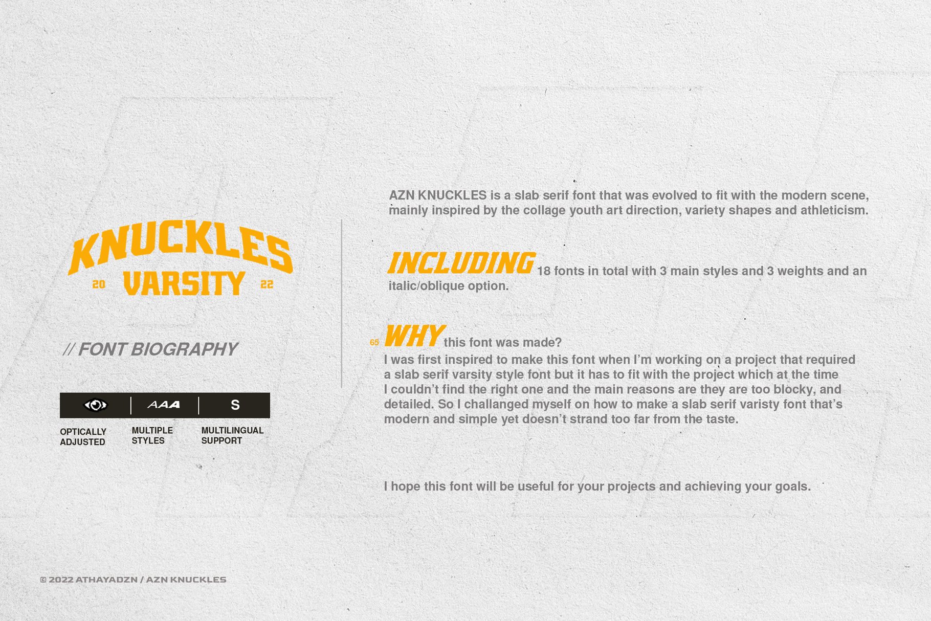 AZN Knuckles Varsity preview image.