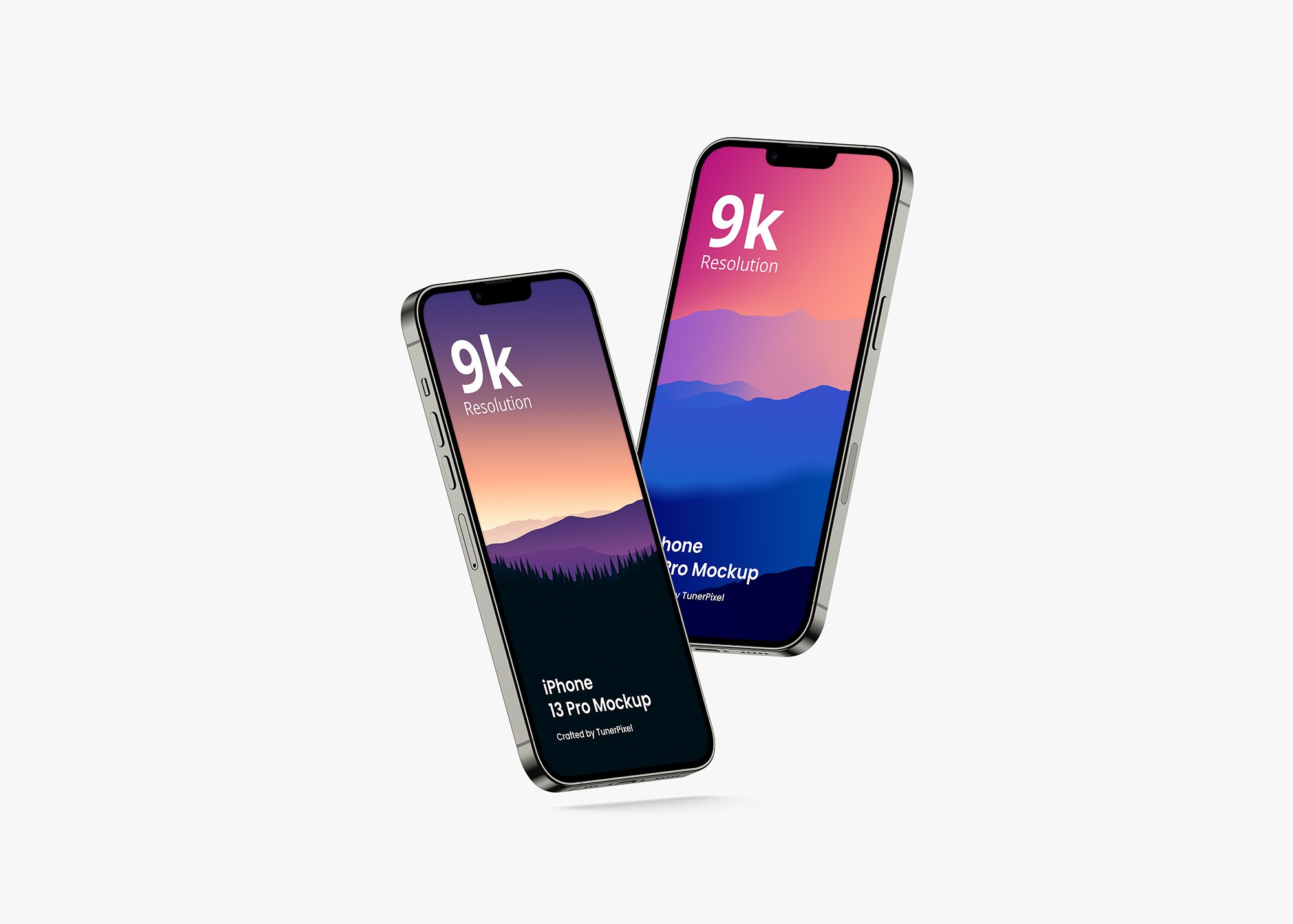 20 iphone 13 pro mockup right and left view 930