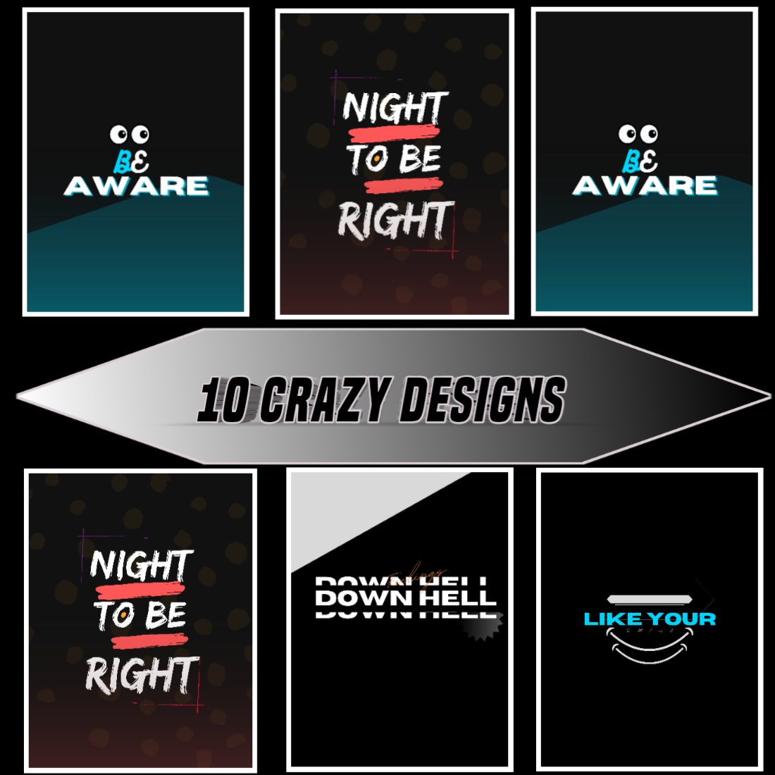 T-shirt designs for men preview image.