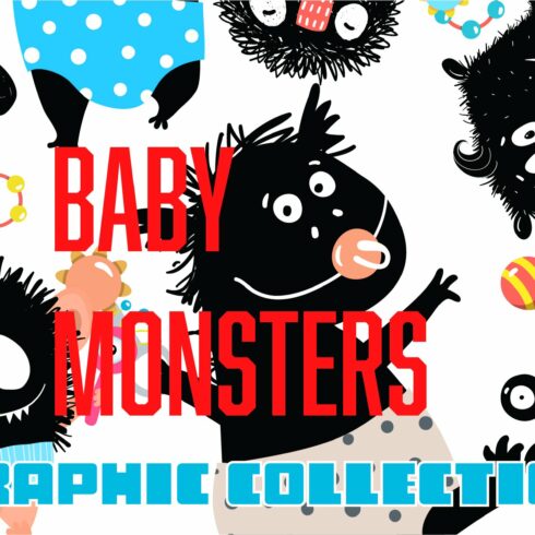 Baby Monsters Graphics Set cover image.