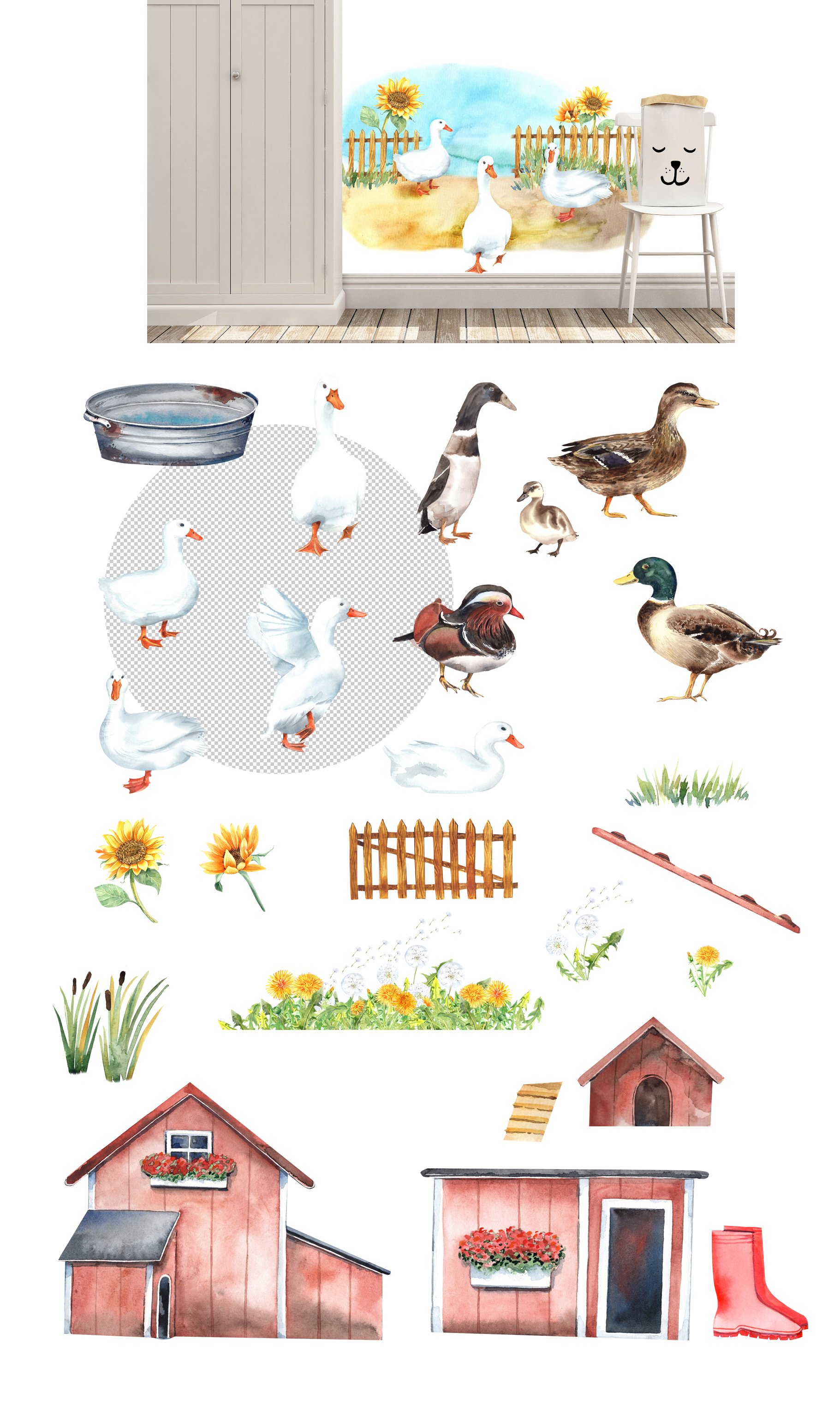 Duck village preview image.