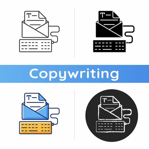 Newsletter copywriting icon cover image.