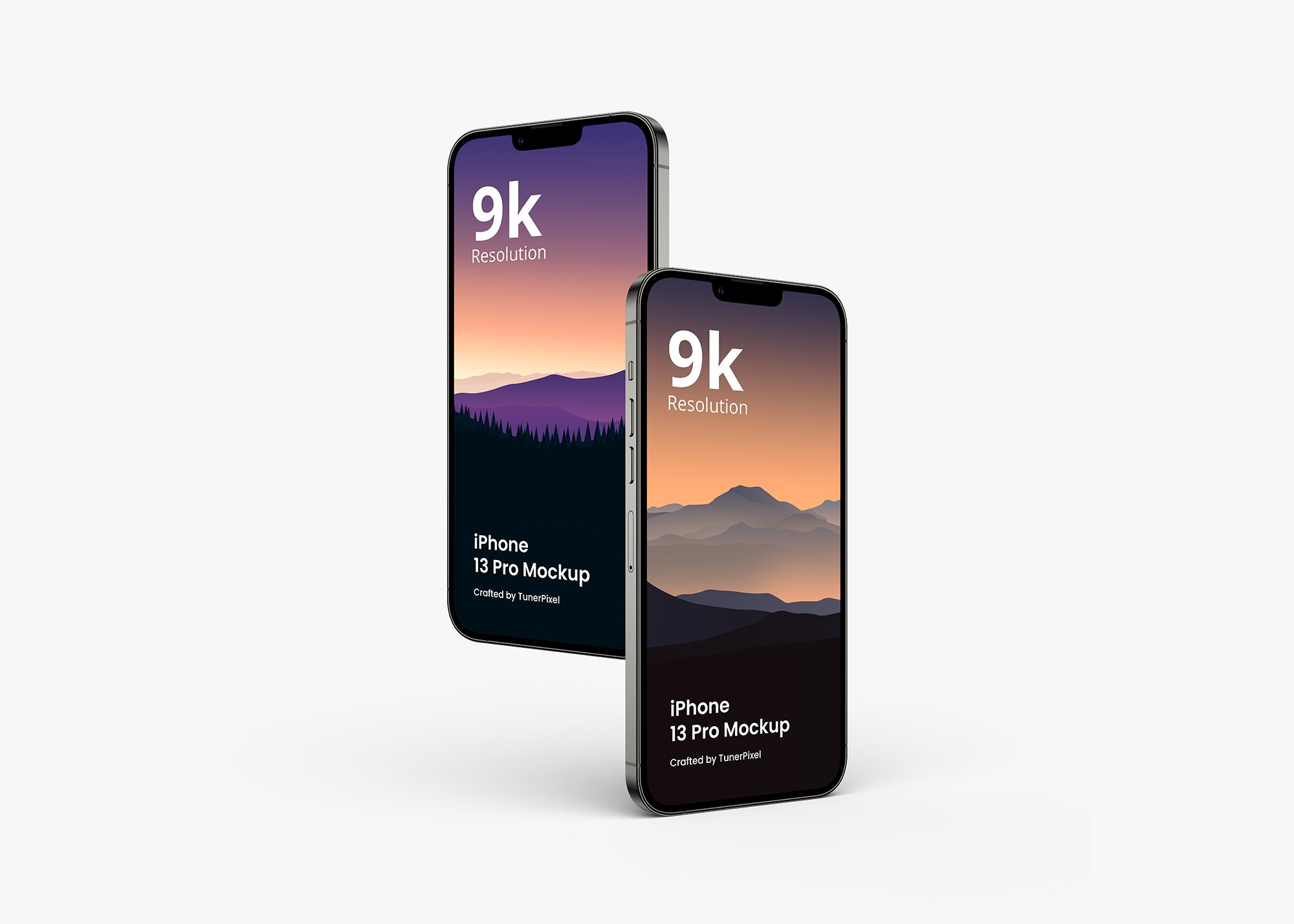 21 iphone 13 pro mockup left and right view 261