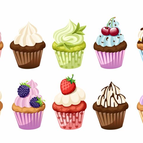 Tasty Cakes Seamless Pattern. Cream Food Background. Bakery Sticker And  Wrap, Print And Fabric. Candy, Sweet Wallpaper. Vector Royalty Free SVG,  Cliparts, Vectors, and Stock Illustration. Image 60442480.