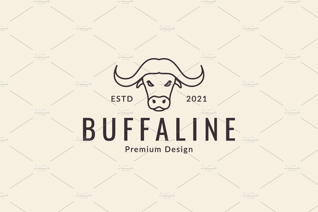 buffalo head lines logo strong cover image.