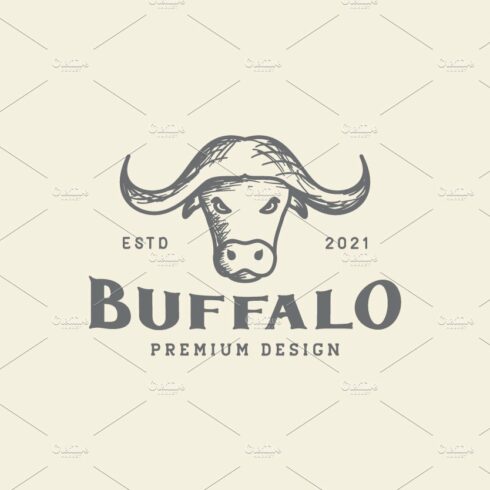 buffalo head engraved strong logo cover image.