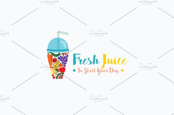 Juice Logo / Fresh Juice Logo cover image.
